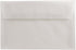 JAM PAPER A9 Translucent Vellum Invitation Envelopes - Clear, 5 3/4 x 8 3/4, 50/Pack