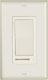 Dimmer 3-Way/Single 600 Maxxima LED Slide Rocker Switch - Pole Compatible, Decorative Electrical Light Switch, Watt