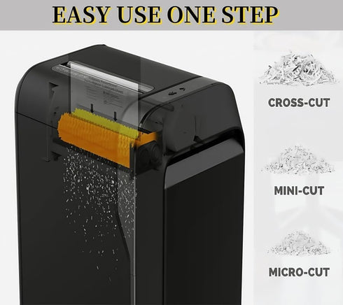 ZUMVIVIN (Pack 6) Paper Shredder Lubricant Sheets | Paper Shredder Oil | Convenient NO Dirty Hands for Home Office