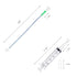 6pcs 20ml Plastic Syringes with 2pcs 13inch Tubing for Liquid in Scientific Lab, Pet Feeding, Glue Syringe for Craft