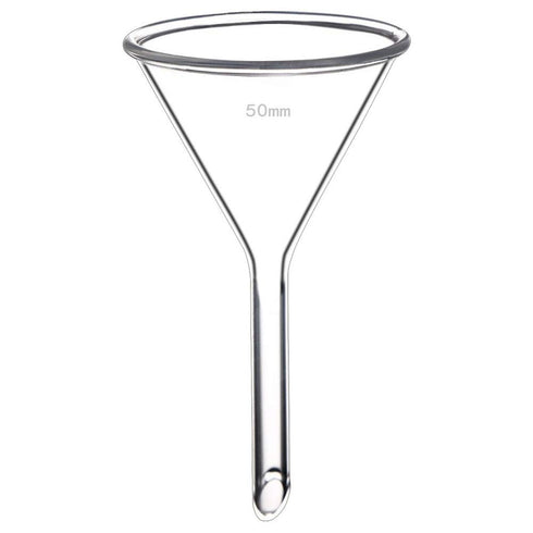 Glass Funnel Neutral Glass 50 mm with 50 mm Stem