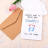 YangQian Birthday Christmas Gifts for New Dad To Be Card Gift for Husband Soon to Be Dad Gifts from Wife Pregnancy