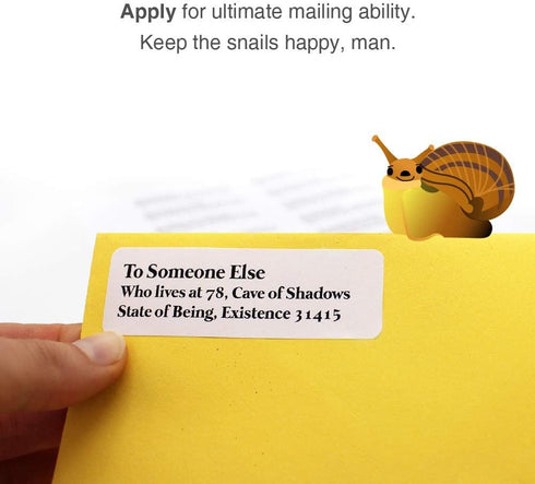 ChromaLabel Printable Labels 1 x 3 Inch, 25 Label Sheets, 500 White Labels for Laser and Inkjet Printers