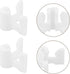 40pcs Closet Garneck DIY Shoe Rack Connector Parts Pipe Fittings Wire Shelf Brackets for Organizer Cabinet Wardrobe
