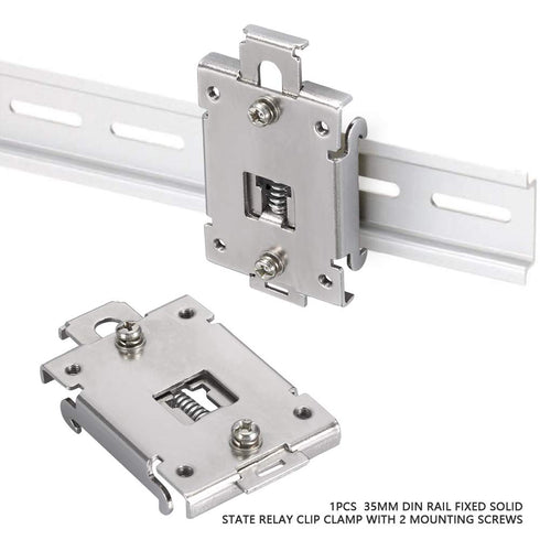 Pr5Mec00 Stainless Steel DIN Rail Mounting Clip for Solid State Relay
