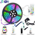YI LIGHTING (16.4 Smart Wi-Fi RGB LED Strip Lights, Music Synced, Color Changing with Remote, App Control for Bedroom