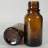 Bioll 15ml Glass Bottle for Essential Oil, Aromatherapy, Lab Refillable Sample Vials, 24 Pack (Amber)