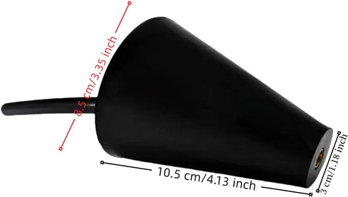 Csttler Smoke Machine Automotive Cone Adapter for Exhaust and Intake Diagnostics,Standard Cone Adapter Diagnostics