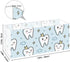 Ainavmxzs 4 Cute Cartoon Tooth Crown Acrylic Makeup Brush Holder With Compartments Hair Product Organizer Pen Holder