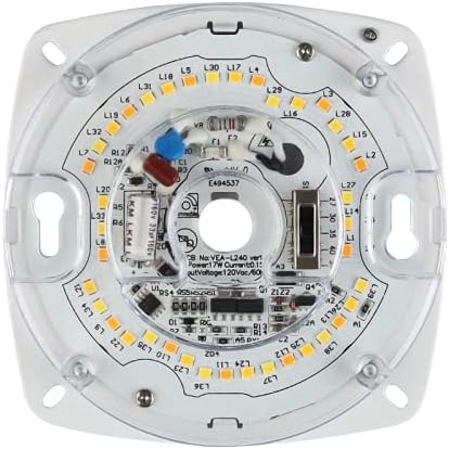 4" Round Dimmable LED Light Engine, CCT Selectable 2700K5000K, 17W 120V, 80CRI,