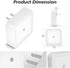 Yueliang 4-Pack 3000k 1Pcs) Square Light-Controlled Night Light, LED Plug-In Night Light with Smart Dusk-to-Dawn