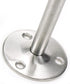 Stainless Steel Wall Mounted Door Stopper with Rubber Bumper, 7.87"/200mm Length