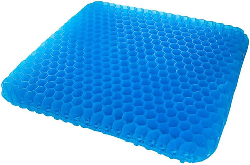 5 STAR SUPER DEALS 1.8" Honeycomb Cooling Gel Support Seat Cushion with Non-Slip Breathable Cover Thick - Ergonomic