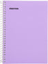 Mintra Office Small Spiral Notebooks, 5x7 Side Spiral, 4pk, Pastel
