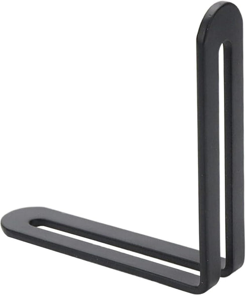 4 (3.15x3.15in Xiaoyztan Pcs Stainless Steel Reinforced L-Shape Corner Brackets Slotted Adjustable Corner Braces