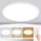 Modern 16'' Led Ceiling Light Fixture, 0.67 Inch Ultra Thin Flush Mount,