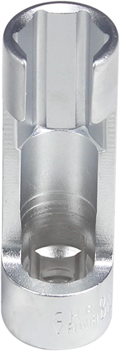 Diesel Injector Fuel Line Socket Set Difficult Access Flare Nut Wrench Spanner for Wired Temperature Sensors, Thermo Switches, ABS Tube, Master Cylinder, Coolant, etc (14MM(3/8"DR.)) by TradeINArt