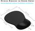 ErgoComfort Gel Wrist Rest Mouse Pad, Ergonomic Non-Slip Office Mousepad with Wrist Support for Home & Game