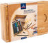Set 30, Cont Paris Pastel Carr & Sketch Pencil Wood Box, of Assorted