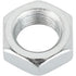 Speedway Motors 5/8 Inch-18 Pack 6 Steel Jam Nuts Right Hand NF Fine Thread, Thin Profile Zinc Plated Hardware for Rod