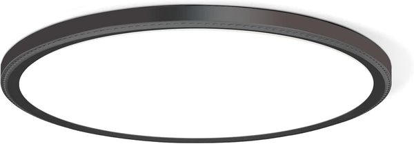 WKONCLDY 3200lm LED Flush Mount Ceiling Light, Super Slim 12 inch LED