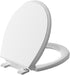 16.5 Inch, 2 Pack Round Toilet Seat Soft Close Quiet No Slam Toilet Lid, Quick Release & Easy Installation, Durable PP