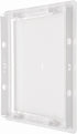 8" x 10" White Plastic Access Panel for Plumbing, Electricity, Heating, Alarm Services