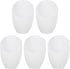 DOITOOL 5-Pack Horseshoe Design Lampshades 5.35X4.33X1.37 Inch Plastic Lamp Shade Covers for