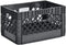FIXED UP FINDS for Juggernaut Storage 24QT Plastic Heavy-Duty Milk Crate, Black