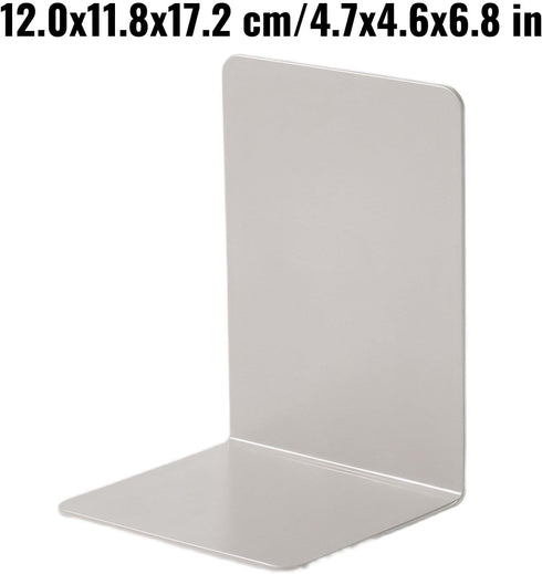 Syyavrrta Metal Bookends for Desk - Stylish Desk Organizers for Home Office and Study Room