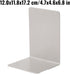 Syyavrrta Metal Bookends for Desk - Stylish Desk Organizers for Home Office and Study Room