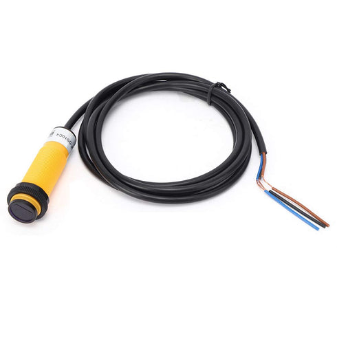 Garosa E3F-DS10C4 Proximity Sensors 18mm 3 Wire Inductive NPN DC10-30V 10mm Detection Switch