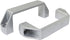 2-Pack Silver Aluminium Alloy Handle Rectangular Industrial Pull Handle for 20 Series Aluminum Extrusion Profile Accessories 90mm by PZRT