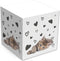 Rachael Hale Collection Sticky Note Cubes, 2 3/4" x 3", Tabby Cat Design, 2 Qty