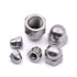 #8-32 Acorn Hex Cap Dome Head Nuts, 304 Stainless Steel 18-8, 50 PCS