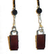 Hidden Hollow Beads Super Slim Women's Beaded Lanyard 34" Made in USA for Keys ID Card Badge Holder