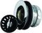 JR Products 9490-215-022 Shower Strainer with Basket and Rubber Washer