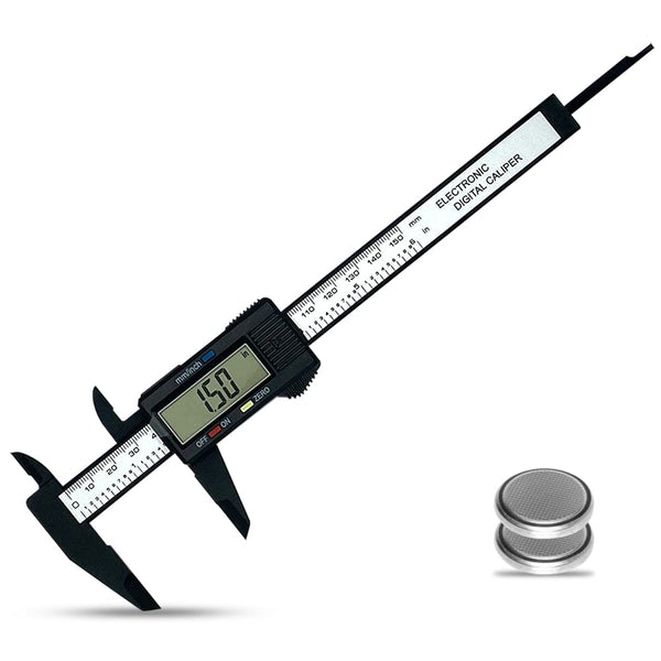 0-6 Inches Digital Caliper with Large LCD Screen, Auto-Off Feature, Perfect for Household/DIY Measurement