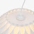 10" 22 kwmobile Puzzle Lampshade - Diameter DIY Ceiling Light Lamp Shade with Pieces - Flat Chandelier Design