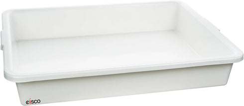 EISCO Laboratory Tray - 17.5 x 13.5 x 3 Inches, Polypropylene Plastic