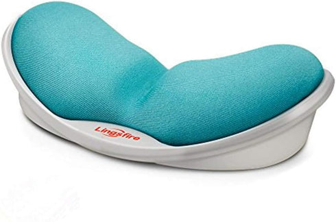LINGSFIRE Memory Foam Mouse Wrist Rest, Keyboard Pad, Anti-Skid Mousepad for Office Computer Laptop, Blue