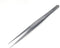 Stainless Steel High Precision Forceps with Fine Strong Straight Serrated Point for Scientific Use, 8 Inch