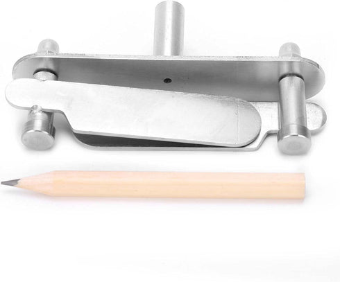 YWBL-WH 60mm Woodworking Scriber, Stainless Steel Locator Tool for Marking Center Finder, Scribing Gauge