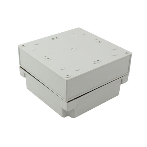 YXQ 175 x 175 x 100mm Electrical Project Case, IP65 Waterproof ABS DIY Power Outdoor Enclosure, Gray