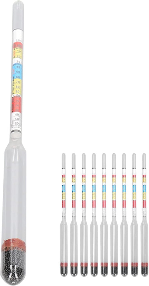 Xcello 3 Wine Making Meter, Home Brewing Beer Hydrometer Test Jar Scales Household Supplies