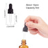 PH PandaHall Set of 12 Glass Eye Droppers - for Essential Oil 10ml (1/3 Ounce), Pressure Rotating Cover Oil Droppers,