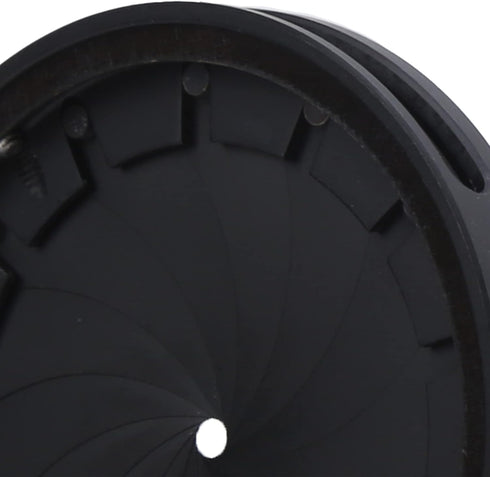 LHaefydore 1.5-25mm, 14 37mm Adjustable Iris Aperture Diaphragm Precision Aluminum Alloy Optical Diaphragm for Camera