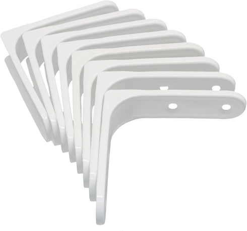 8 90 Litoexpe Pcs Heavy Duty L Brackets, Degree Right Angle Corner Braces Stainless Steel Shelf Brackets with Mounting