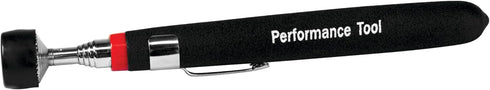 Performance Tool W9101 8 Lb Magnetic Pick-Up Tool, Black, Extends 24-Inch