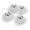 Zerodeko 4pcs Self Adhesive Mini Caster Wheels Rotation Storage Box Wheel for